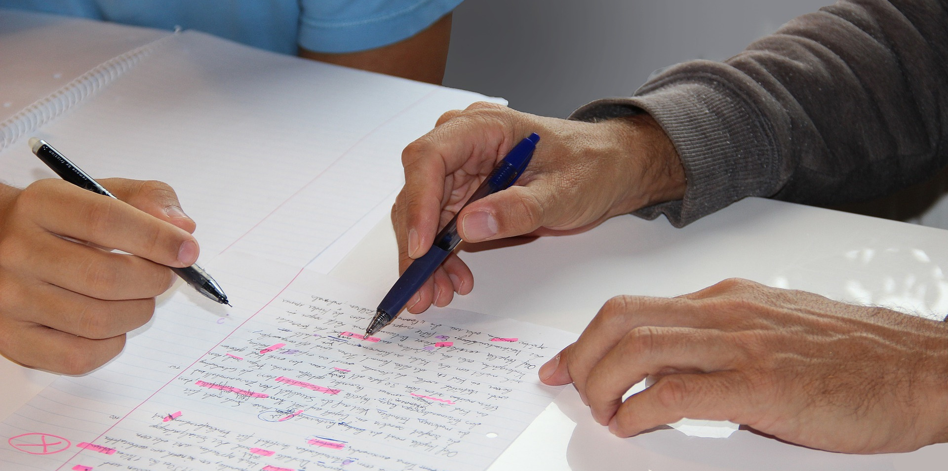 Devoir écrire peut parfois